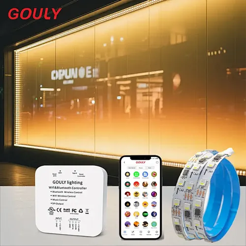 IP20/IP65 RGB LED Smart Color-Changing Light Strip